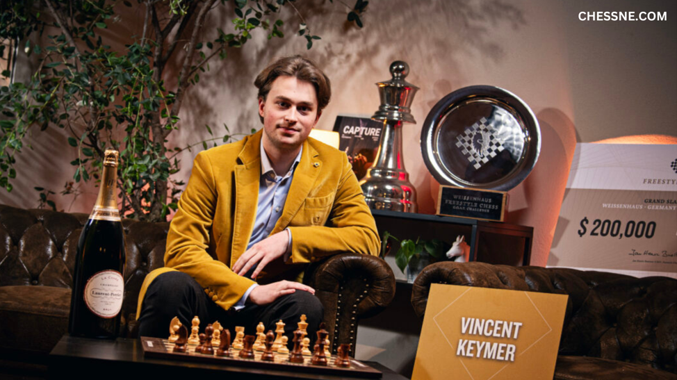 Read more about the article Vincent Keymer Wins Weissenhaus Freestyle Chess Grand Slam 2025!